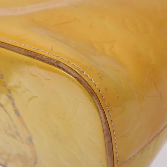 LOUIS VUITTON Monogram Vernis Houston Hand Bag Gris M91053 - Picture 14 of 16